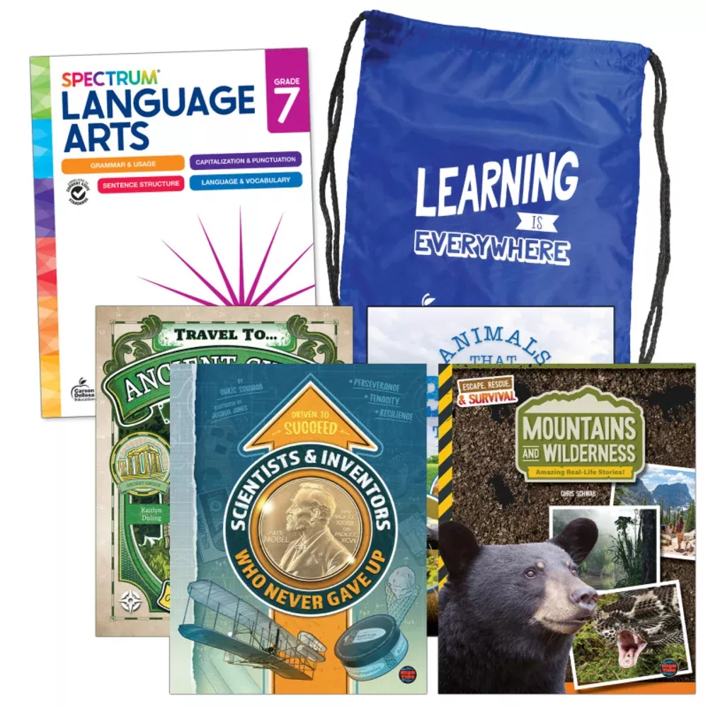 Carson Dellosa CD-745416 Language & Literacy Backpack Grade 7