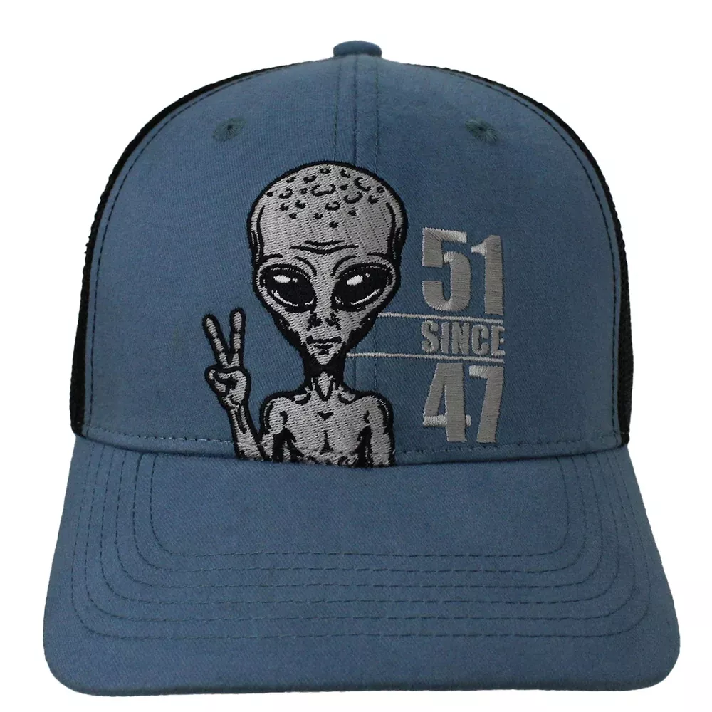 Easter Island Mercantile Legalien Alien Cap Mesh Back Adjustment
