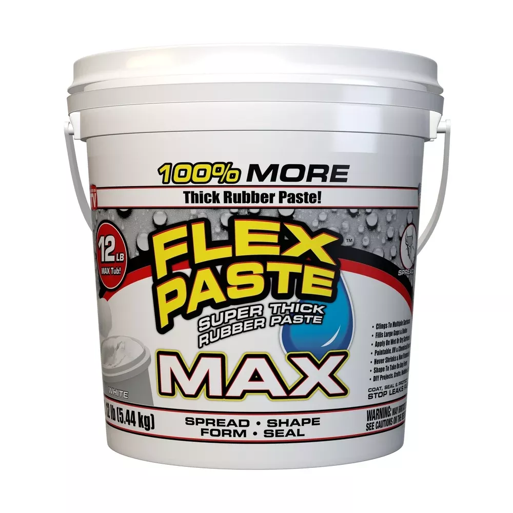 Flex Seal Max White Paste - 12 lb