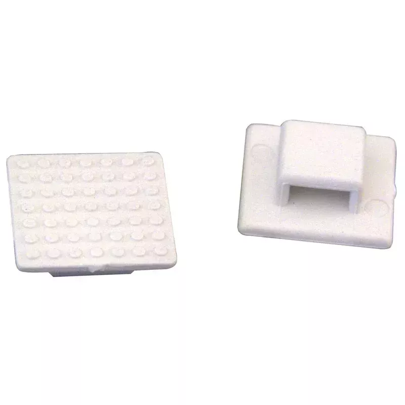 Weld Mount AT-3 Small White Nylon Wire Tie Mount – Qty. 50