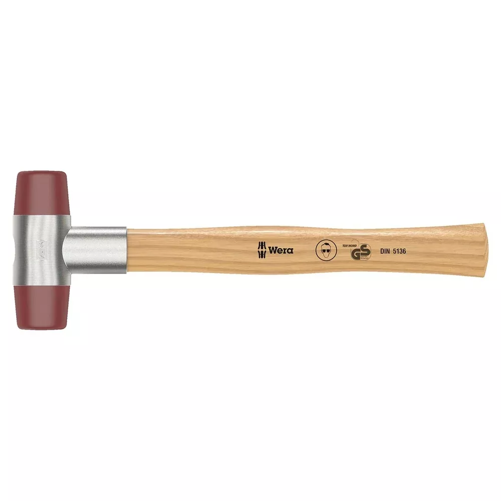 Wera 102 GR 1/22 Soft-Faced Hammer with Urethane Head